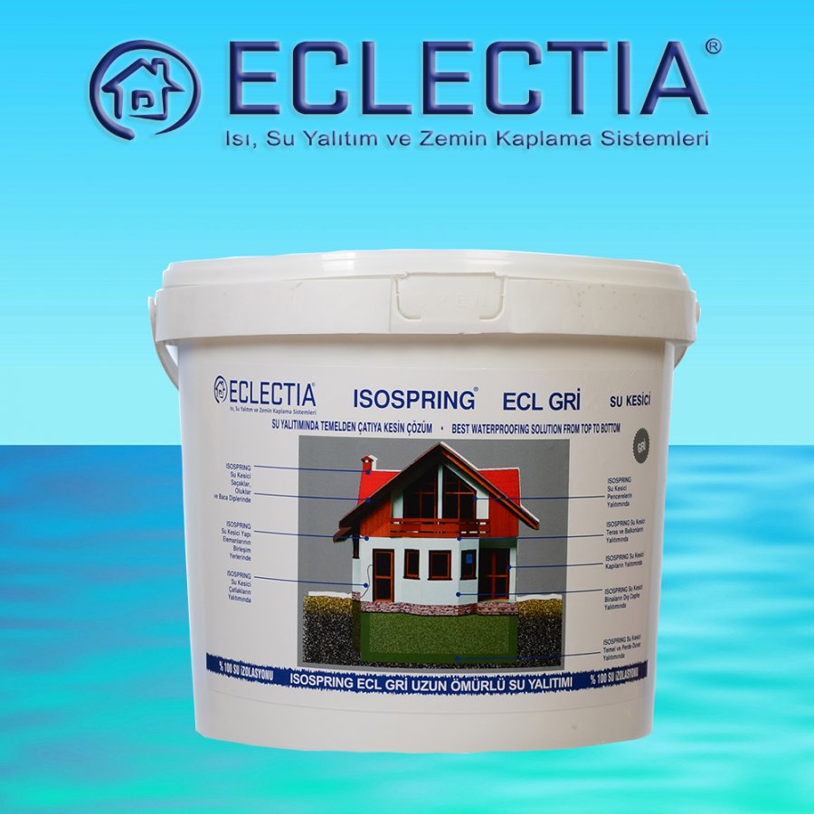 Eclectia İsospring Ecl Gri Su Kesici