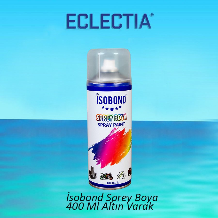 İSOBOND SPREY BOYA 400 ML ALTIN VARAK