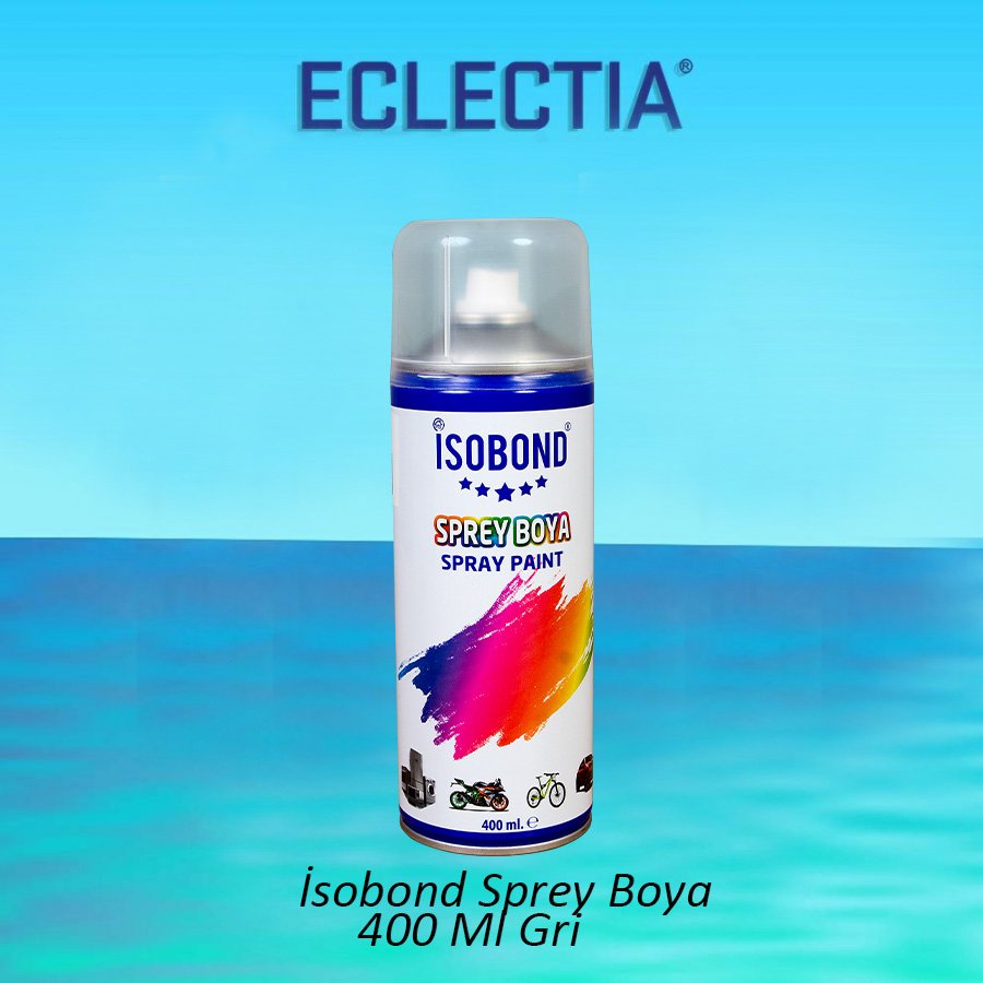 İSOBOND SPREY BOYA 400 ML GRİ